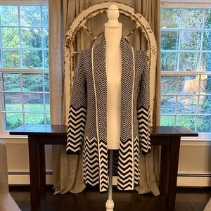 Made in Italy Knit Open Front sweater coat